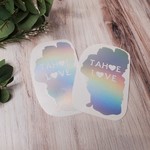 Knotty Bot Knitwear Tahoe Love Holographic Sticker - Little Lake