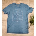 Evi Studio Tahoe Mountains - T-Shirt - Blue