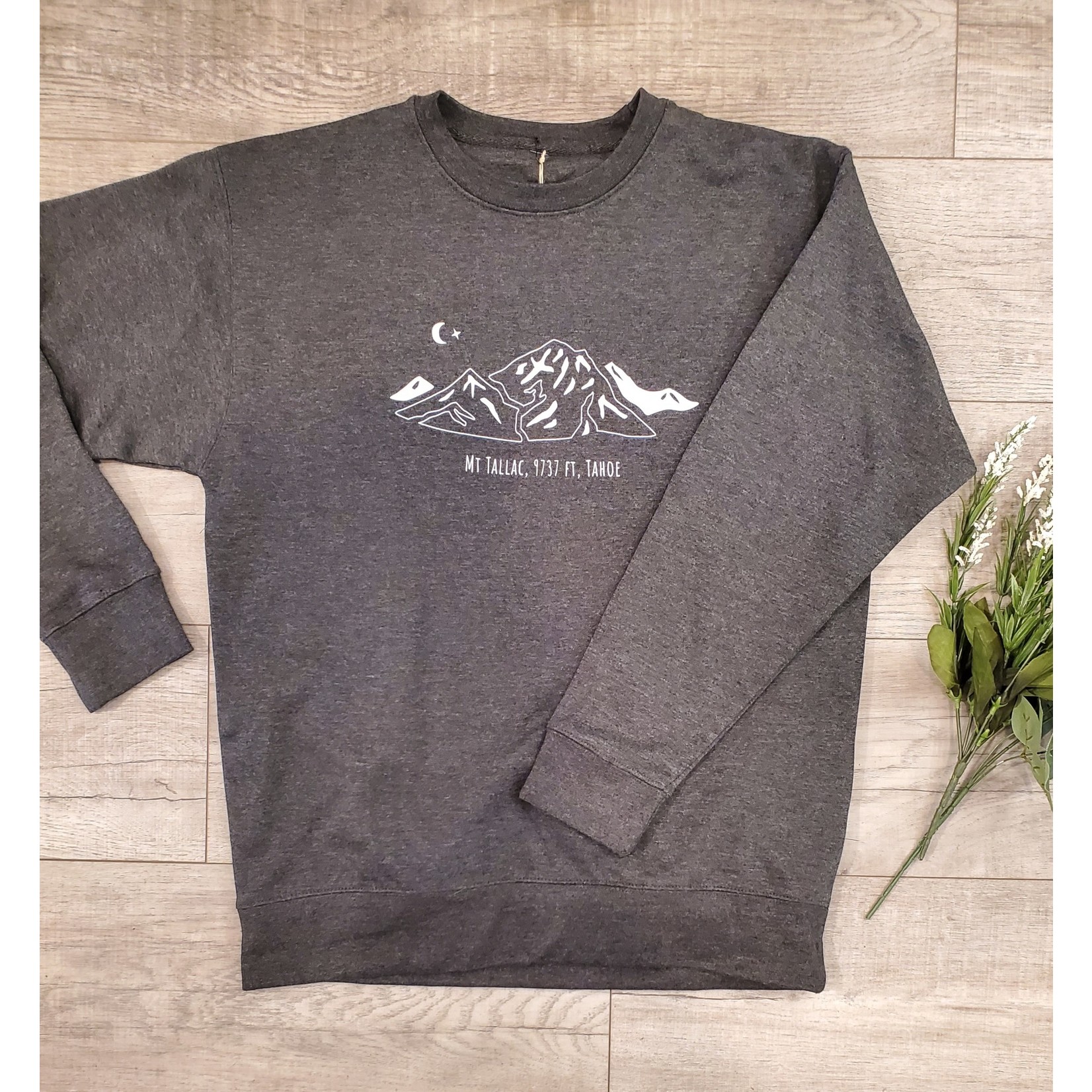 Evi Studio Mt. Tallac - Pullover Sweatshirt - Dark Gray