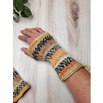 Kate Kyler Dragonscale Wristwarmers - Knit Fingerless Mitts