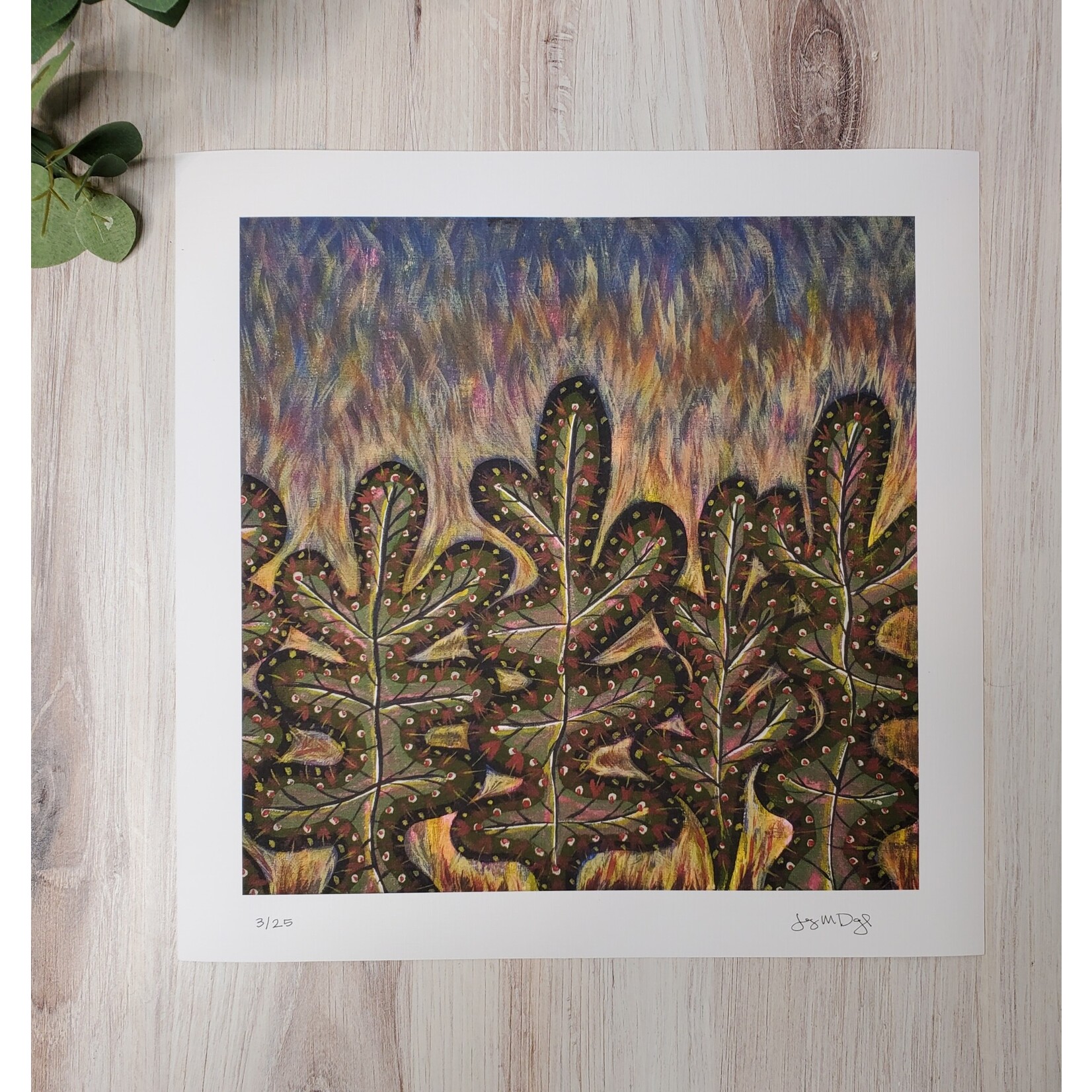 Joy Time Now "Fantasy Forest Foliage" - Limited Edition Fine Art Print