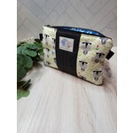 Fast and Luse Zipper Pouch - Sheep - Medium