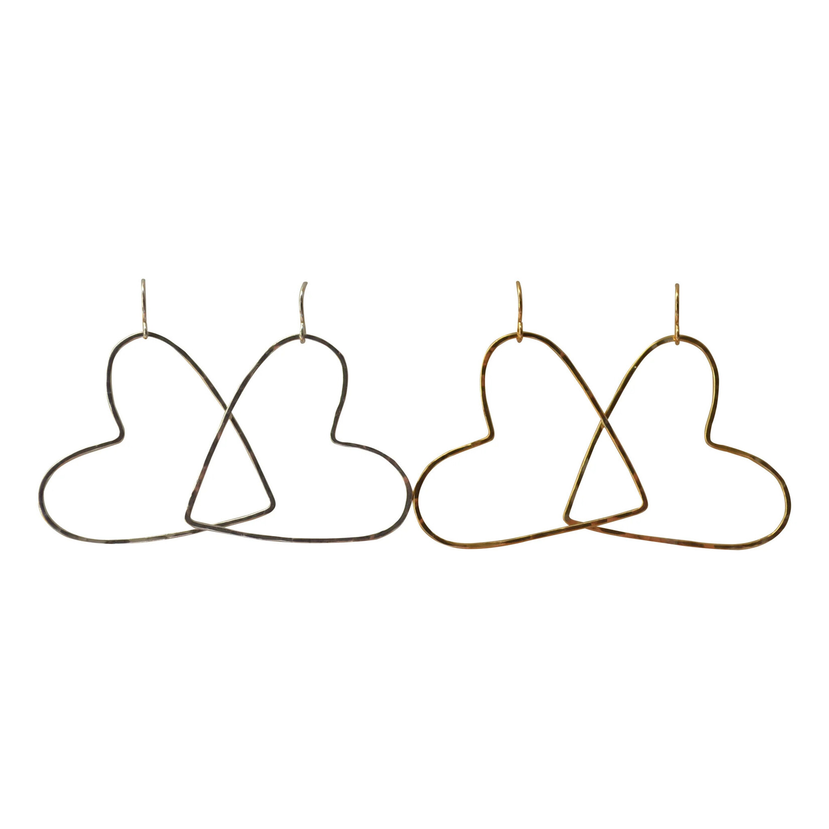 Tamacino "Dahlia" - large single shape earrings