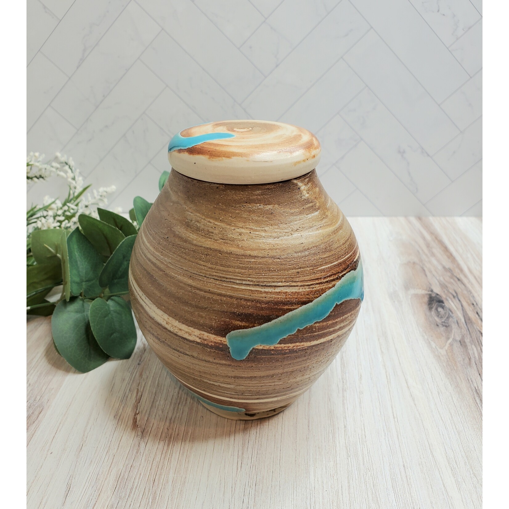 Elaine Randall Turquoise River Dream Jar