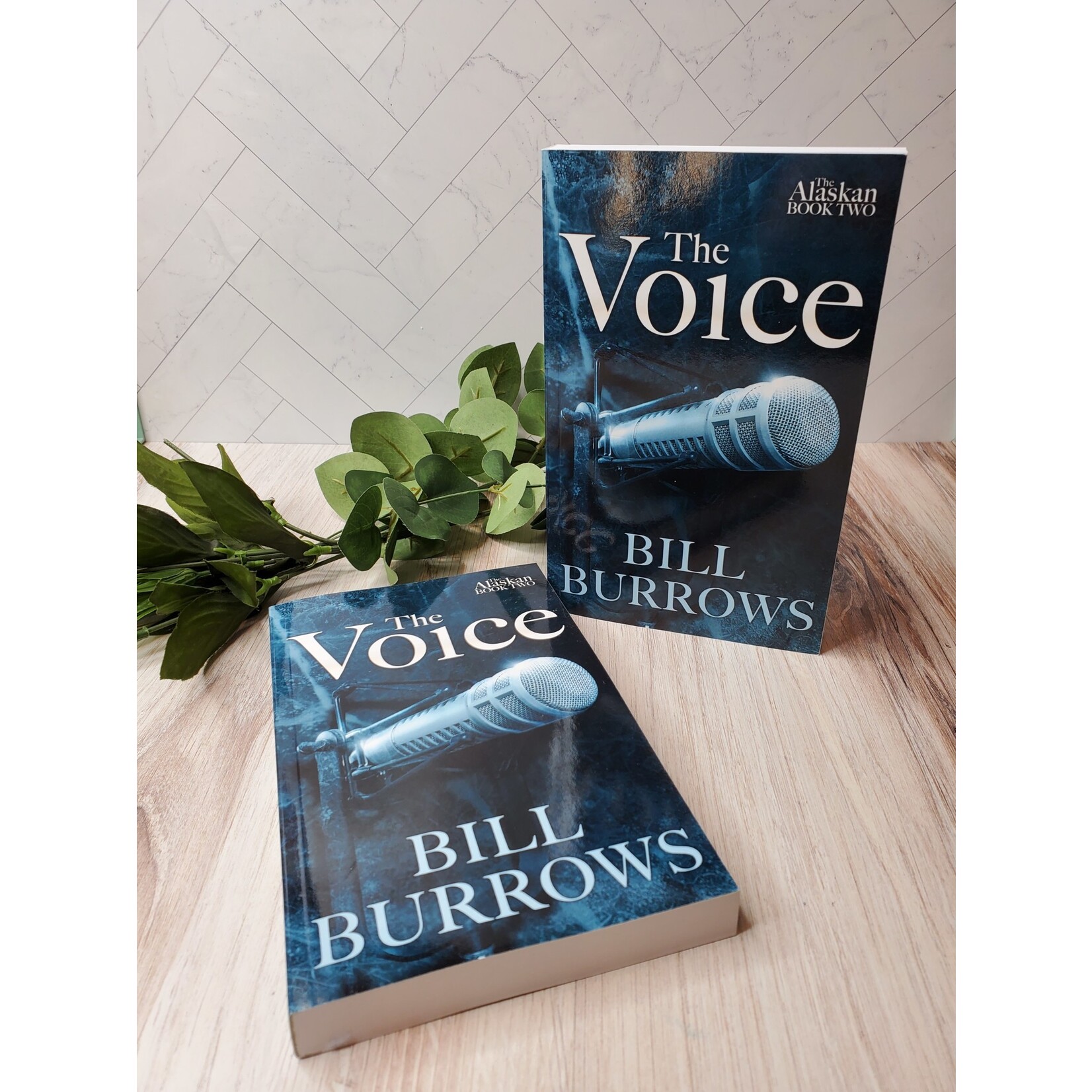 Bill Burrows "The Voice" - paperback book