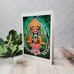 Asja Dawn Tiger Medicine Greeting Card