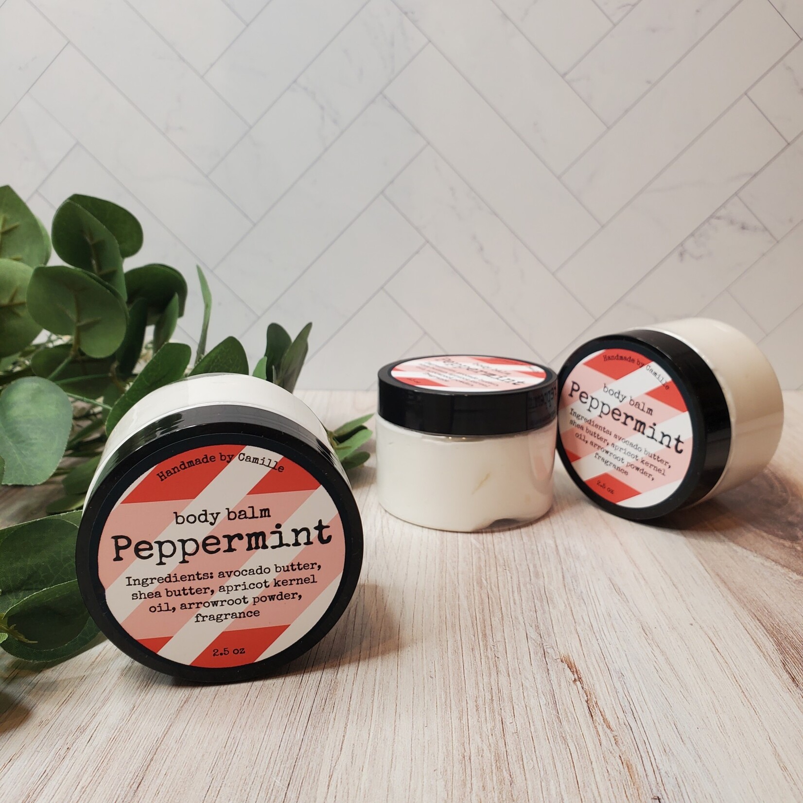 Handmade by Camille Peppermint Body Balm
