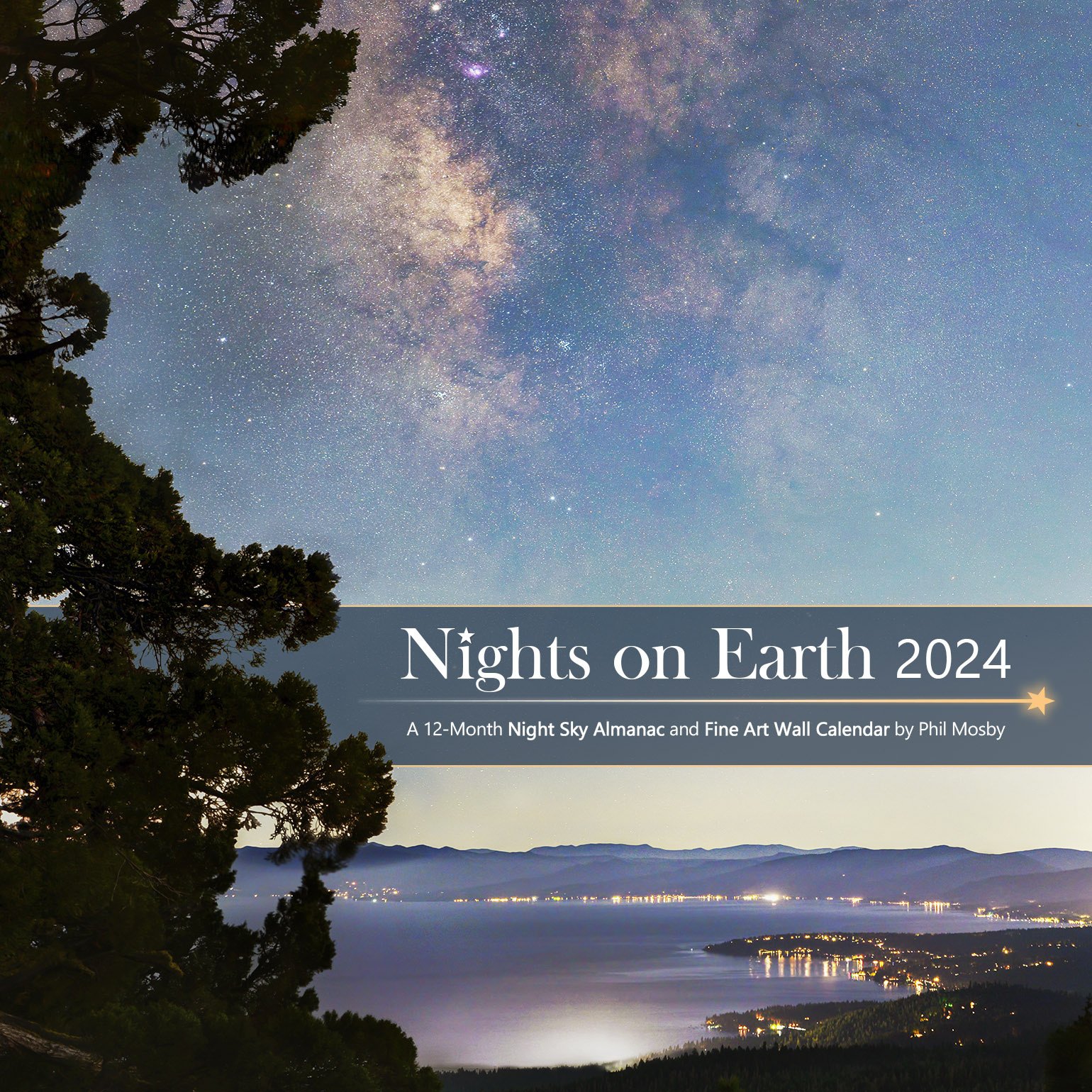 Nights on Earth 2024 Calendar Chickadee Art Collective