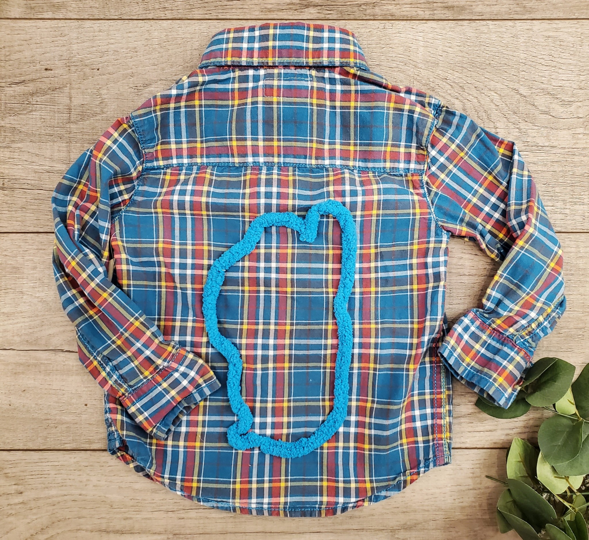 Red blue hotsell yellow plaid shirt