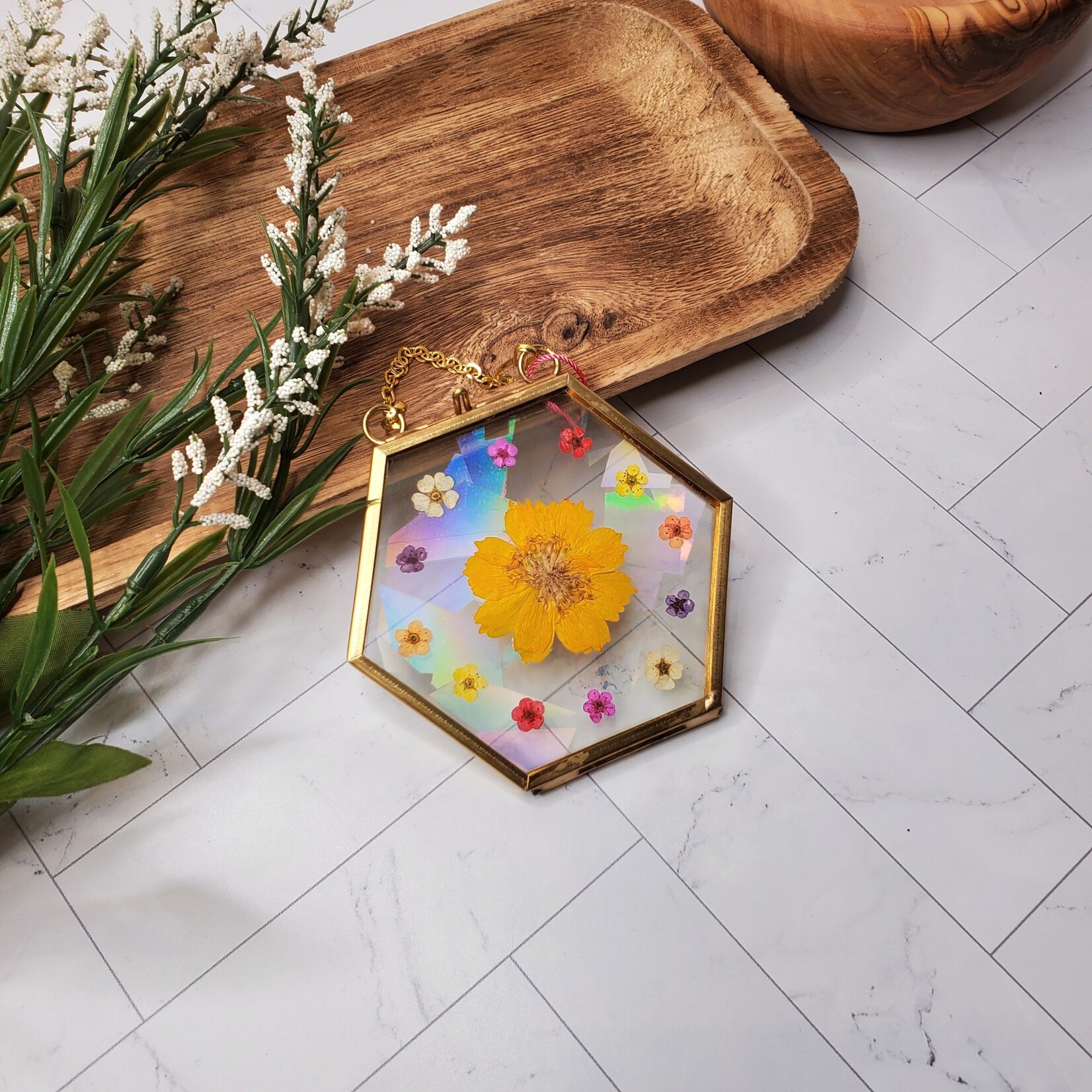 The Fractal Florist Mini Hexagon #1