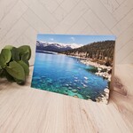 Barbara Mertz "Caribbean Water Colors of Lake Tahoe" - Blank Notecard