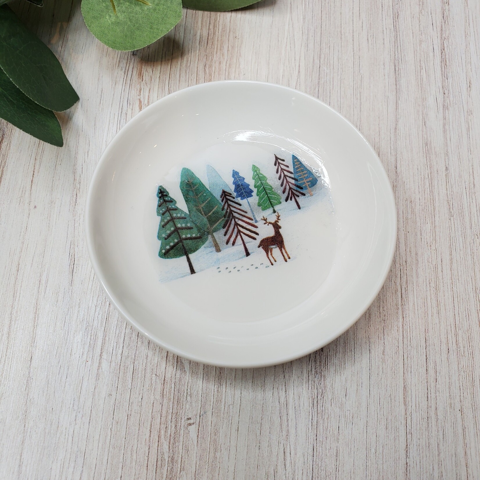 Sue Pemberton Ceramic Trinket Dish - Rounds - 4"