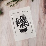 3 Crows Designs Plant Print - Lino Block