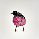 Daniela Schnebly "Good Day Mr. Pink" - 8x8"
