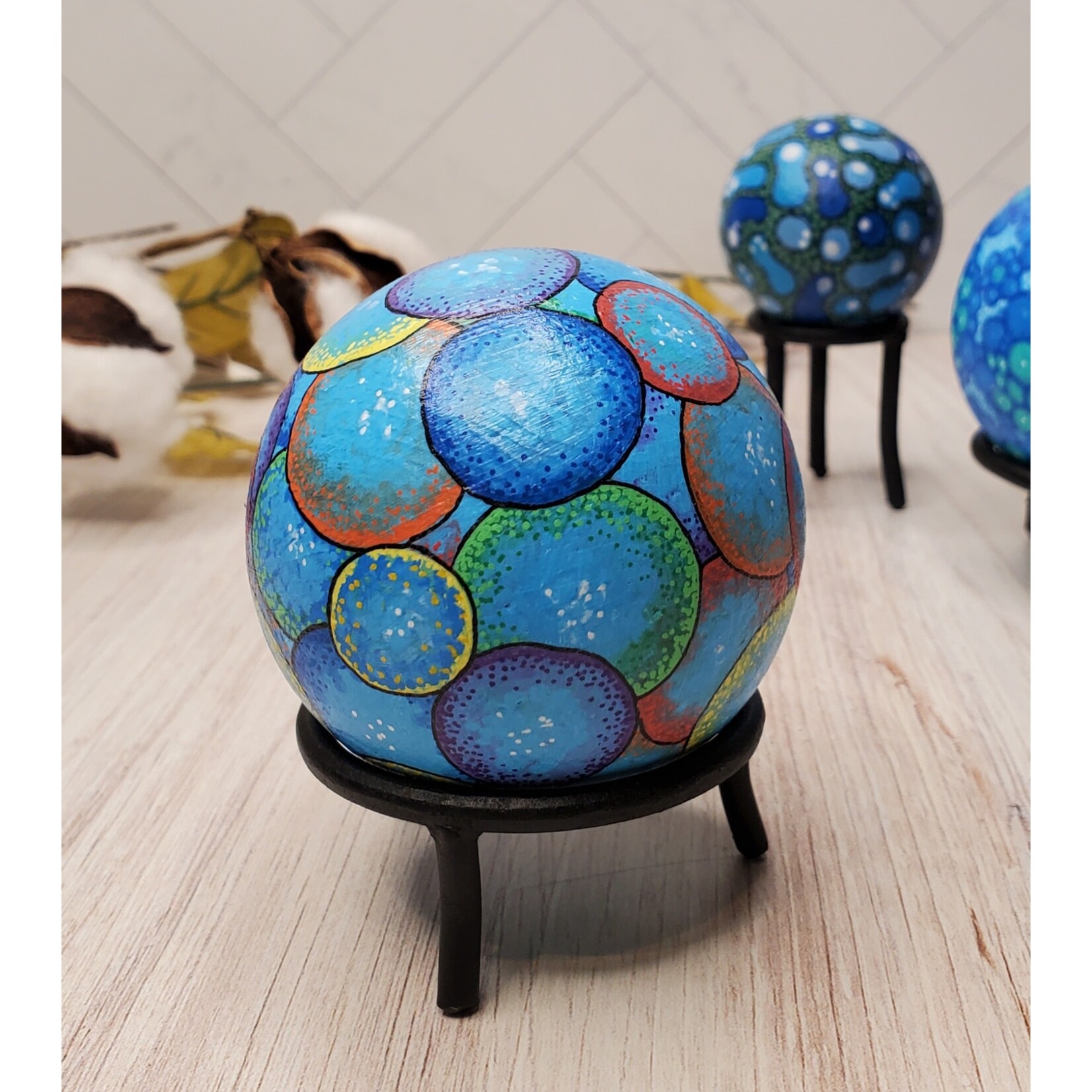 Javamama Blue Balls - Large - Pattern L