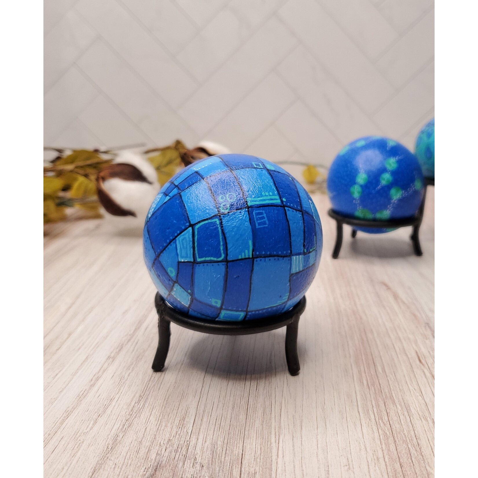 Javamama Blue Balls - Large - Pattern M