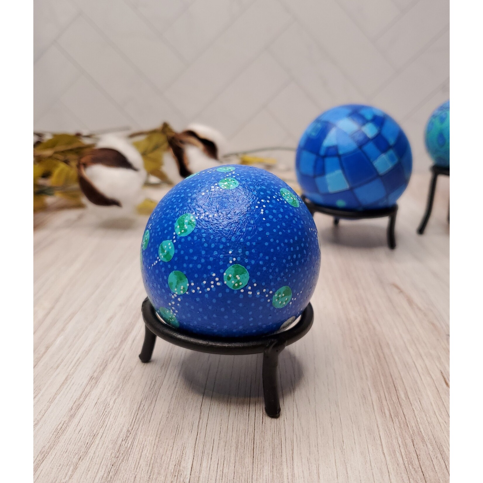 Javamama Blue Balls - Medium - Pattern N