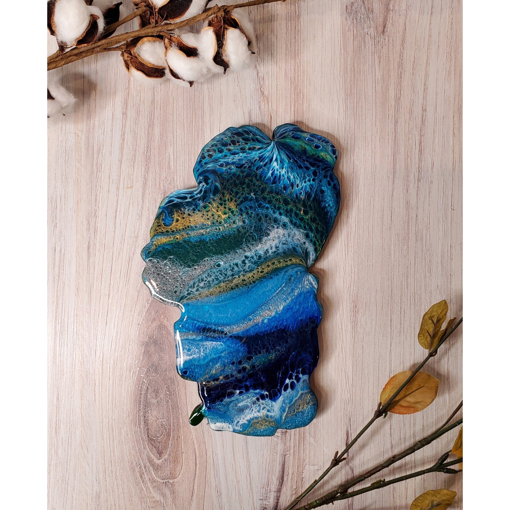 Donna Kotey Lake Tahoe Wall Hanging - Large - O/E7