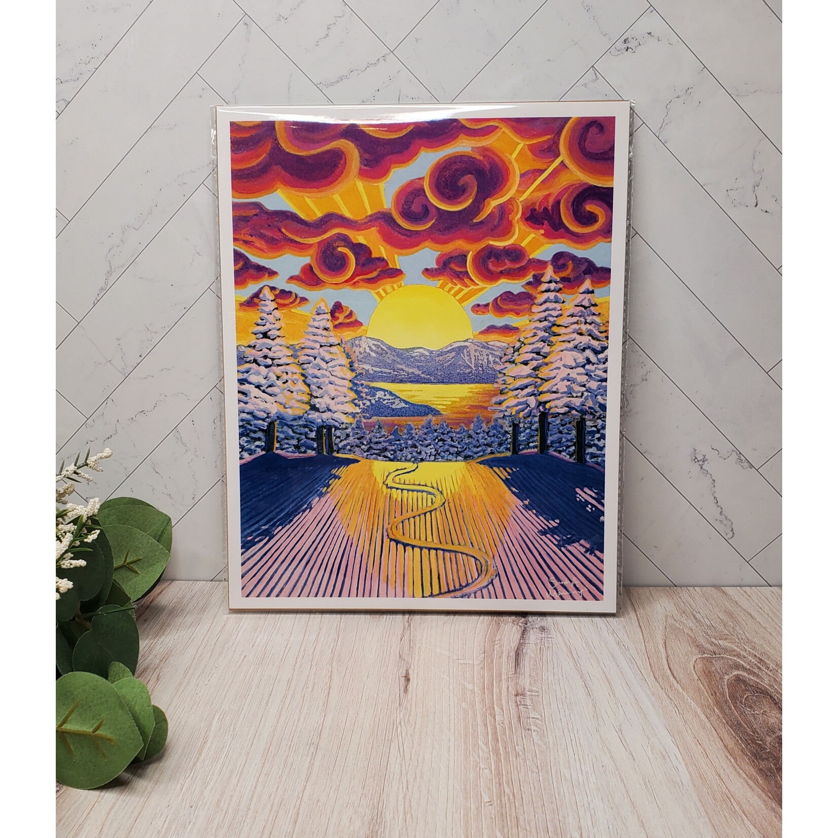 Sarah Manning "East Ridge" - giclee print - unframed - 8x10"