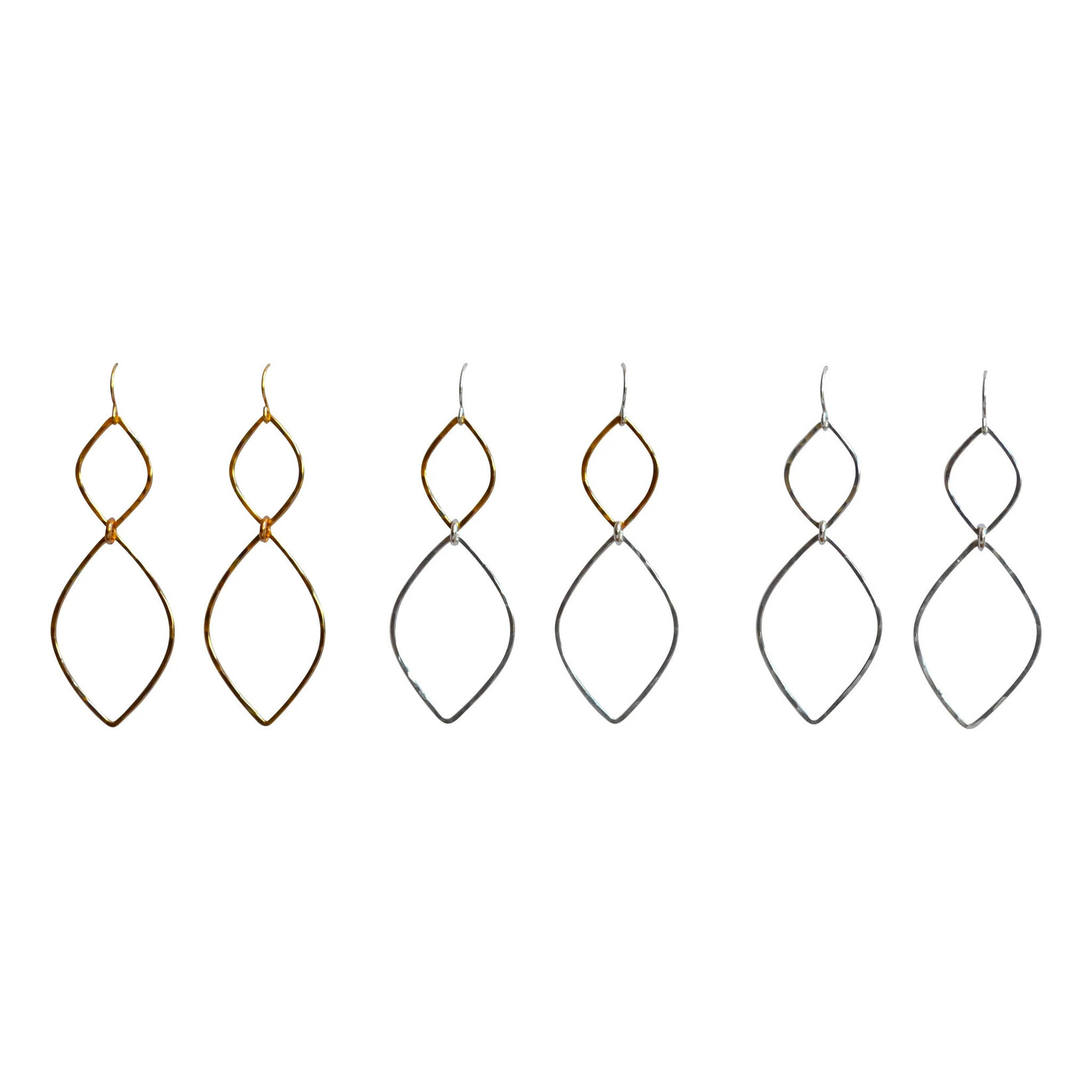 Tamacino Tulip - Double Marquise Earrings
