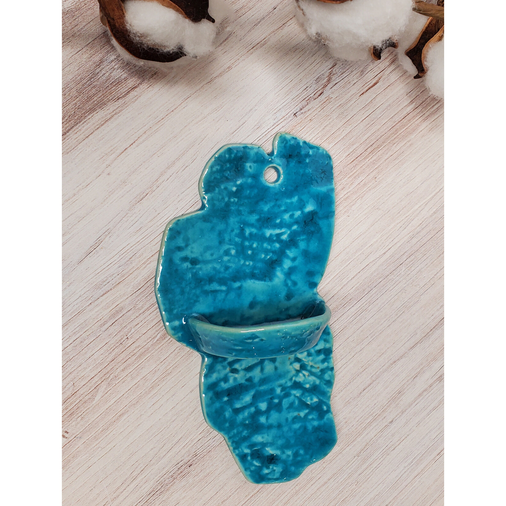 Elaine Randall Tahoe Necklace or Key Holder - Turquoise
