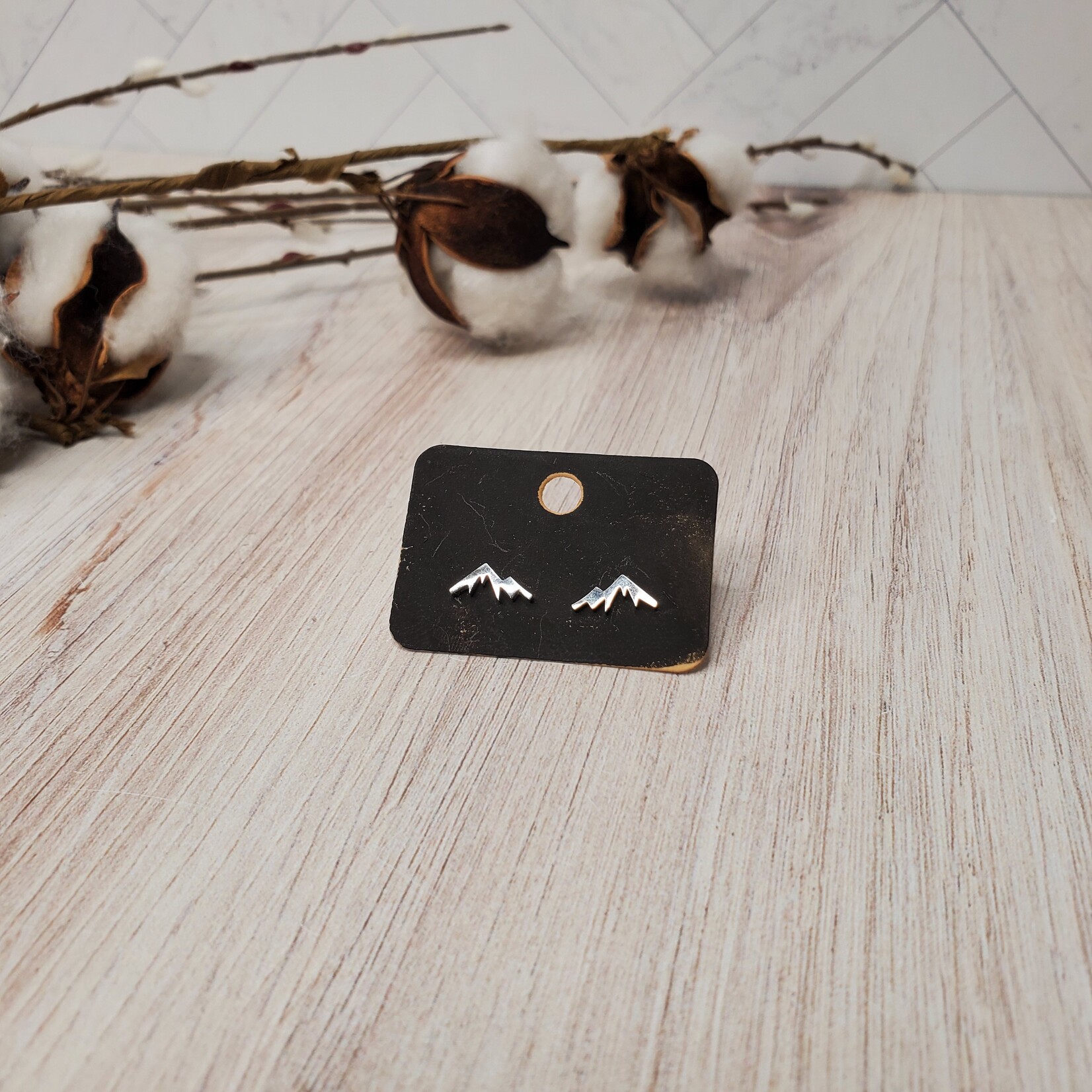 Evi Studio Stainless Steel Post Earrings