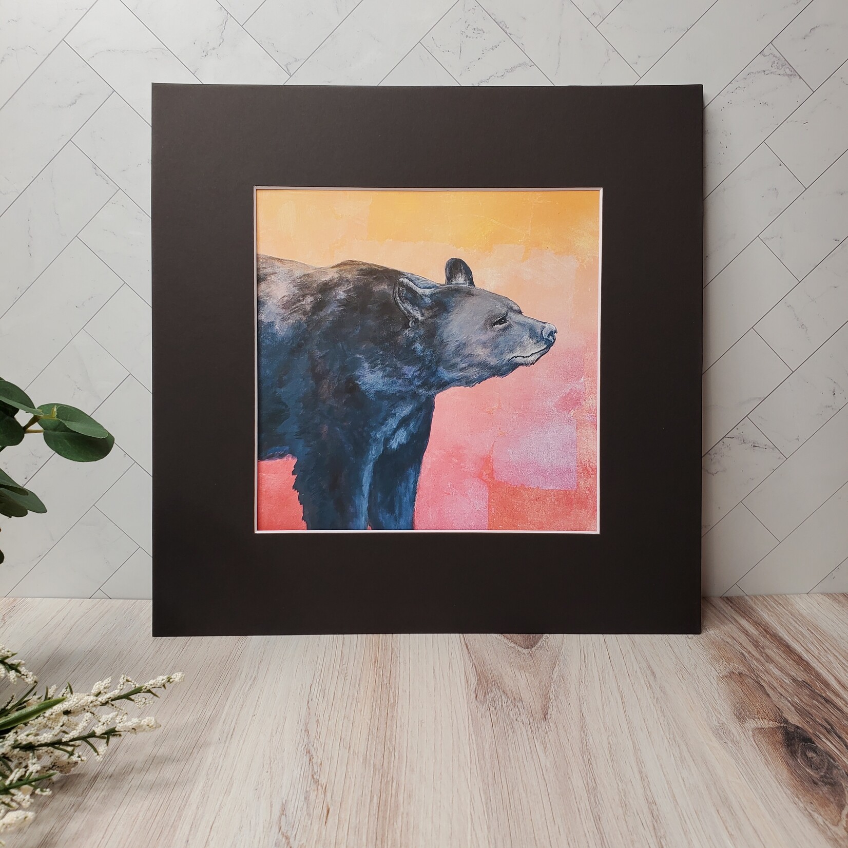 Sara L Smith "Wilding - Pink Precious" - Pigment Ink Print
