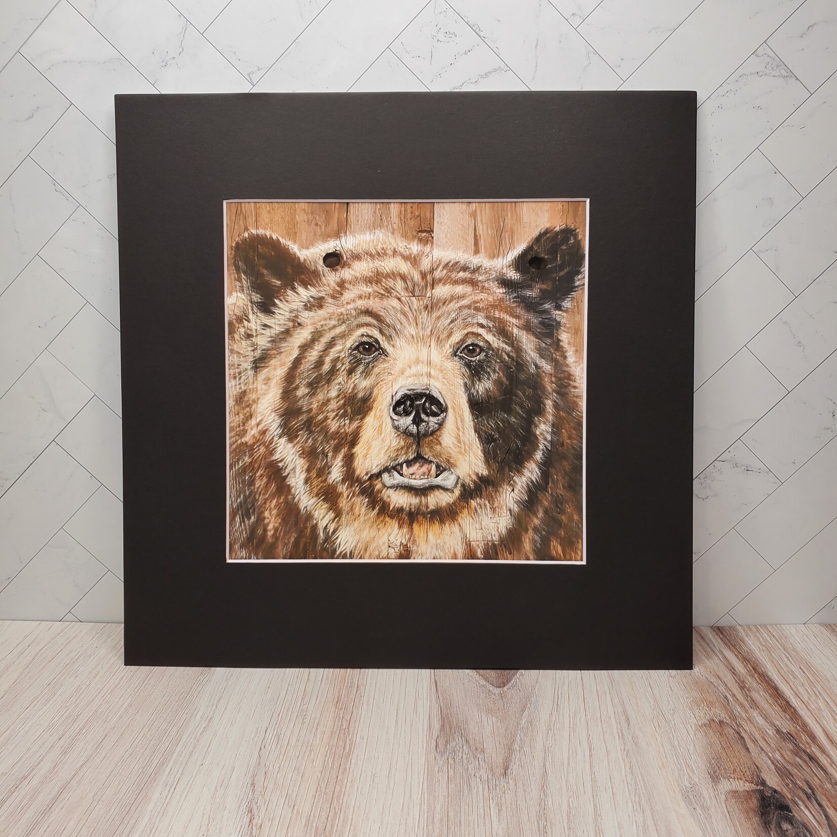 Sara L Smith "Grizzly Reclaimed II" - Pigment Ink Print