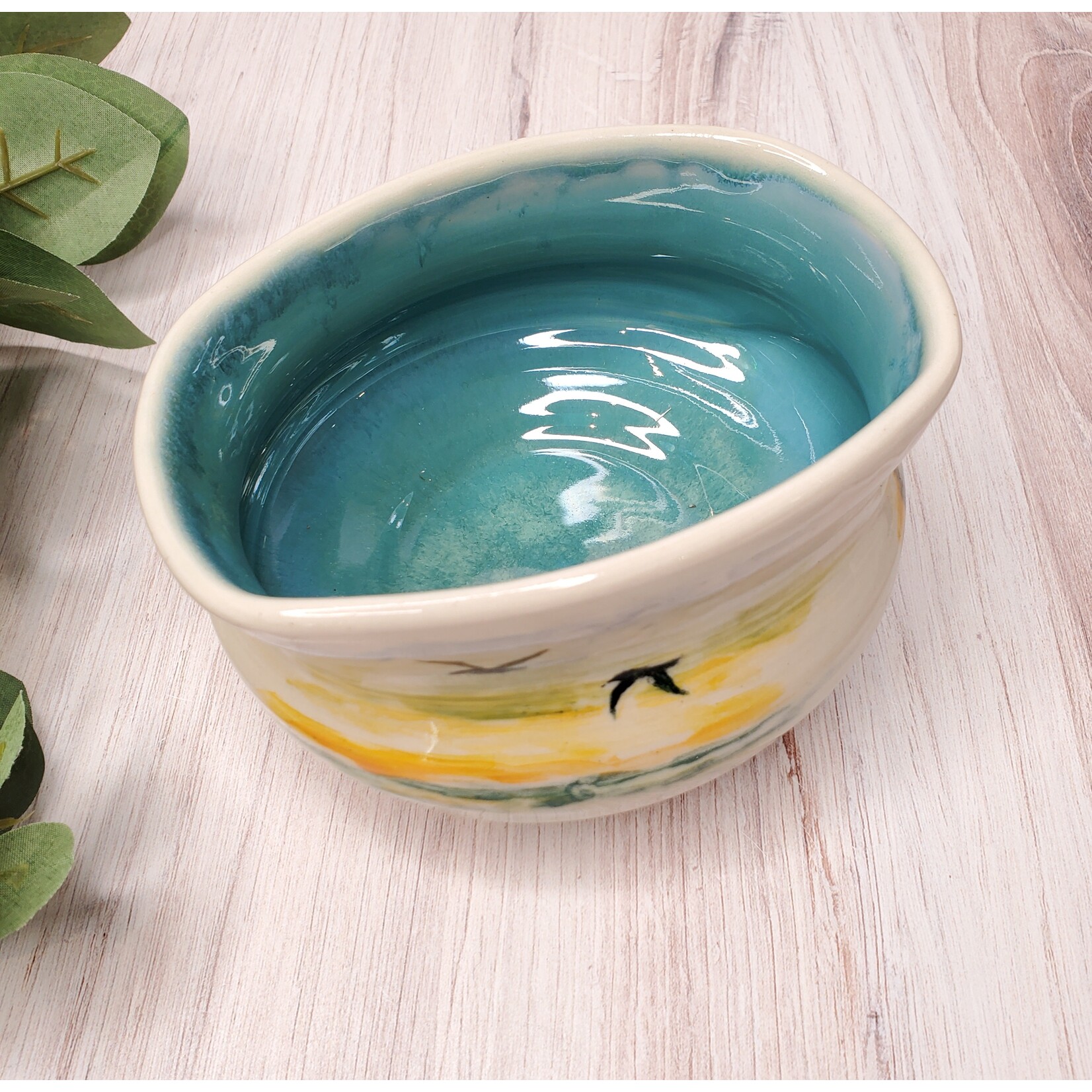 Elaine Randall "Tahoe Sunset" Bowl /Vase