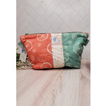 Fast and Luse Zipper Pouch - Spokes & Birds - medium