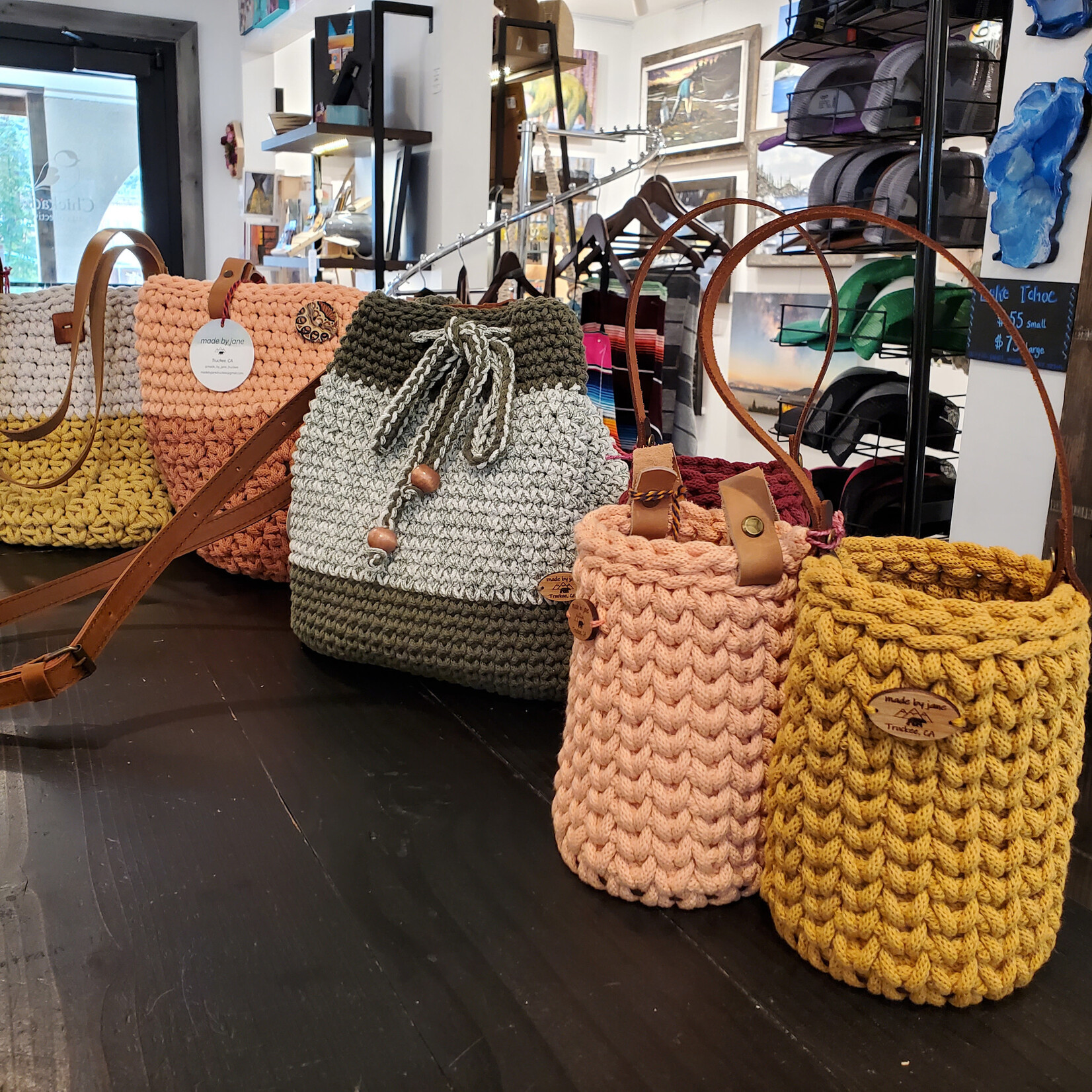 Made by Jane Jibboom Wine Totes