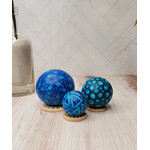 Javamama Small Blue Ball Ornament