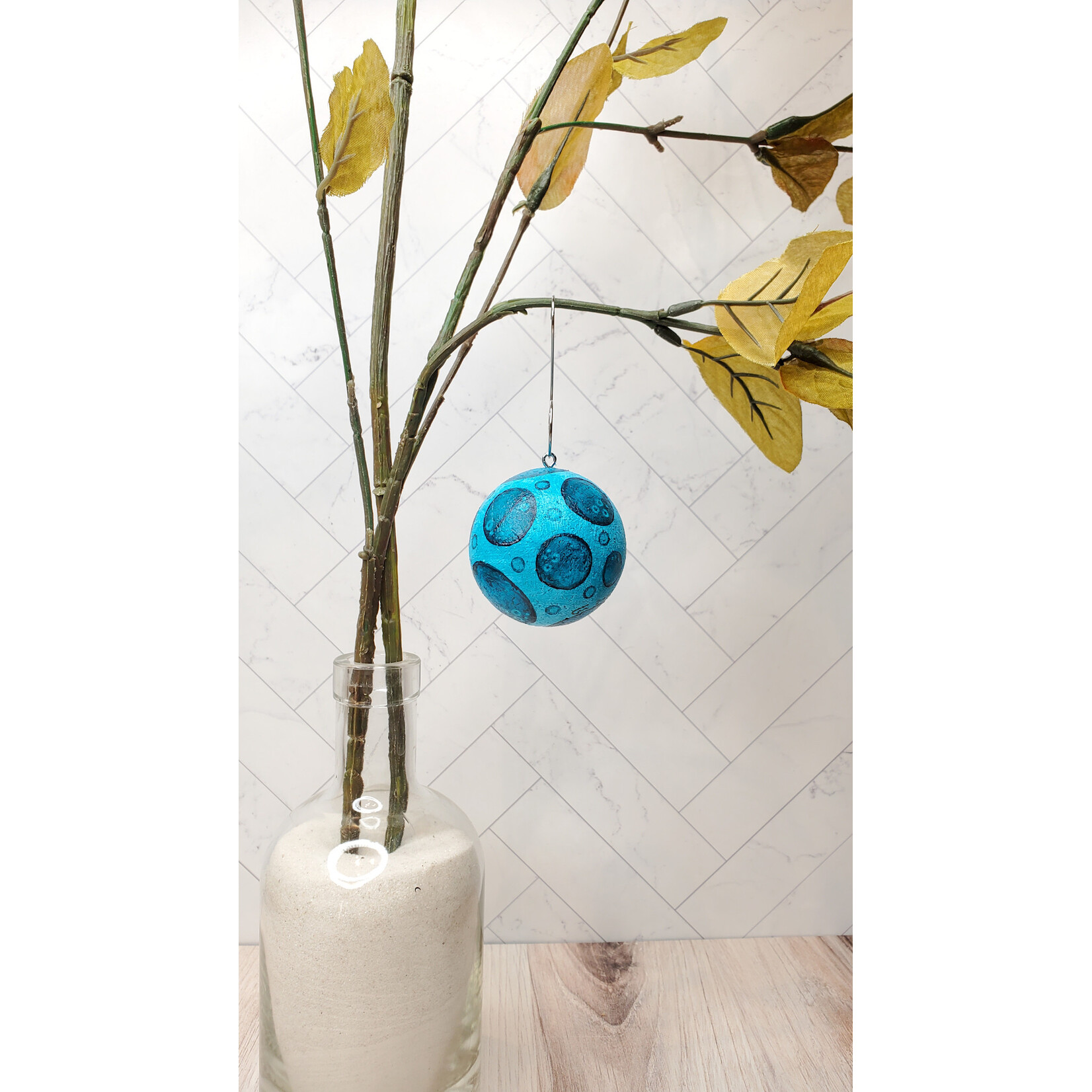 Javamama Medium Blue Ball Ornaments