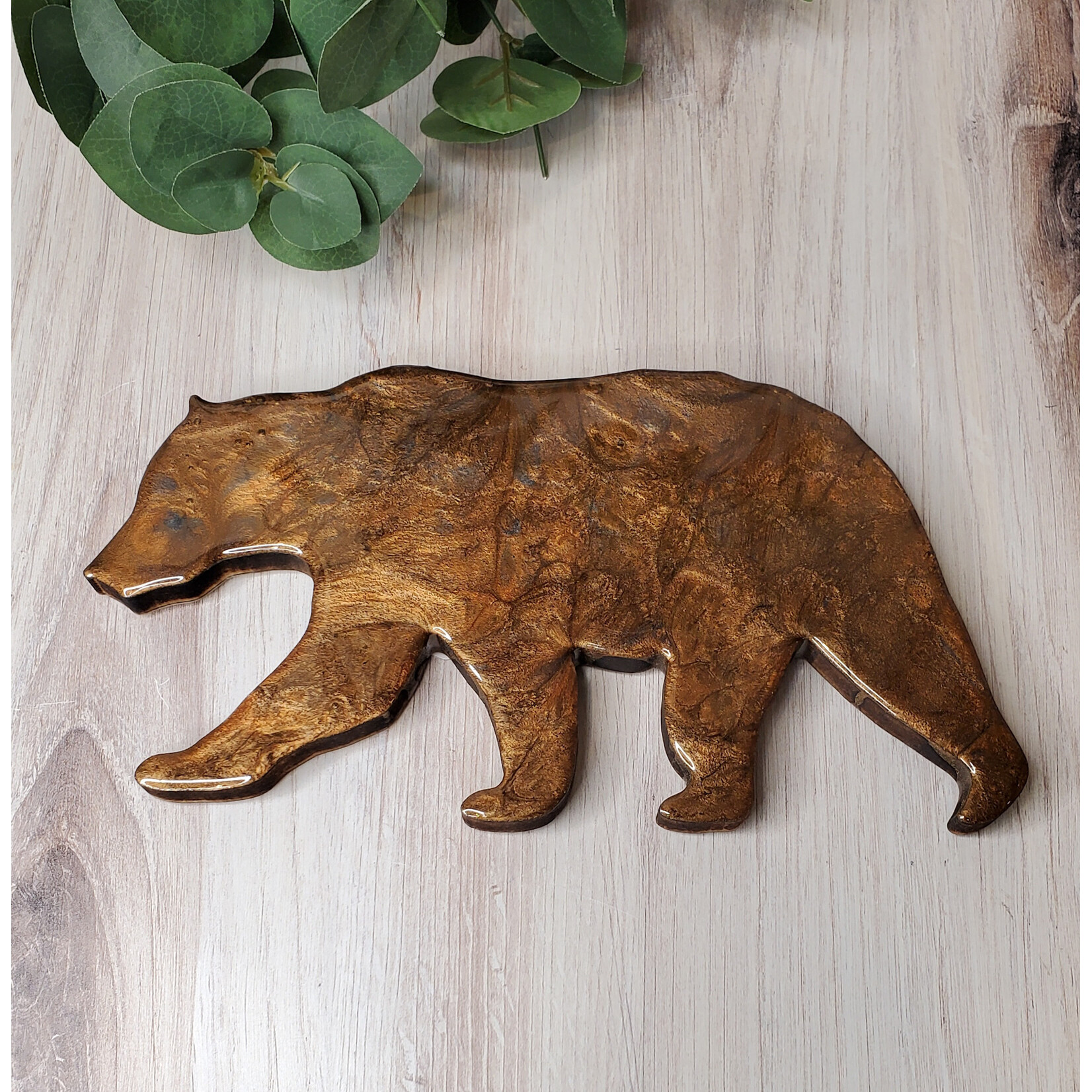 Donna Kotey Black Bear Wall Art - Walking - BB7