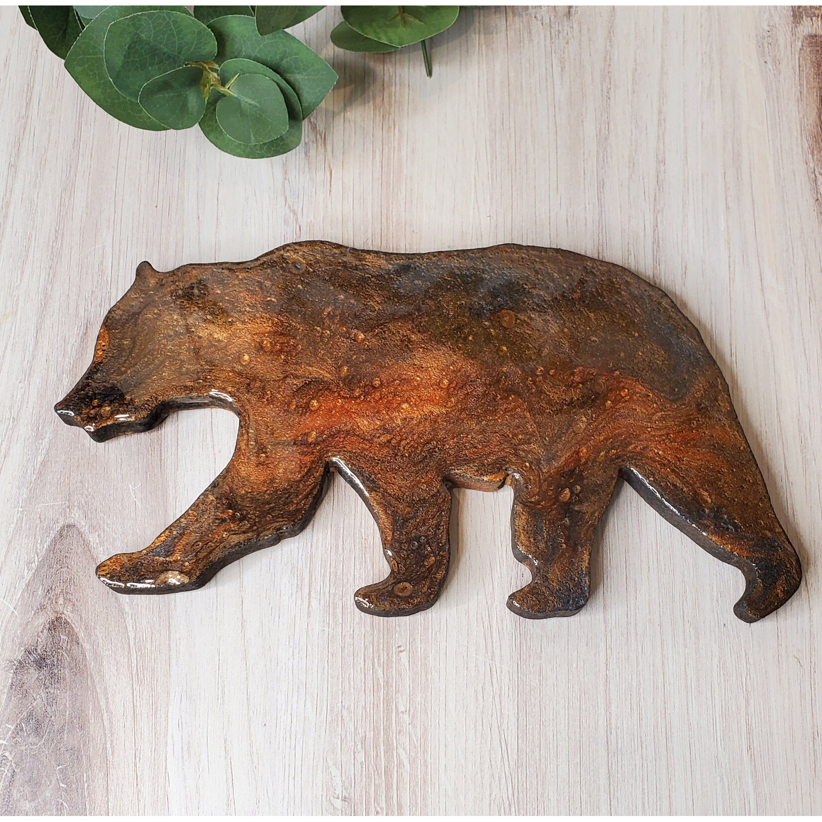 Donna Kotey Black Bear Wall Art - Walking - BB5
