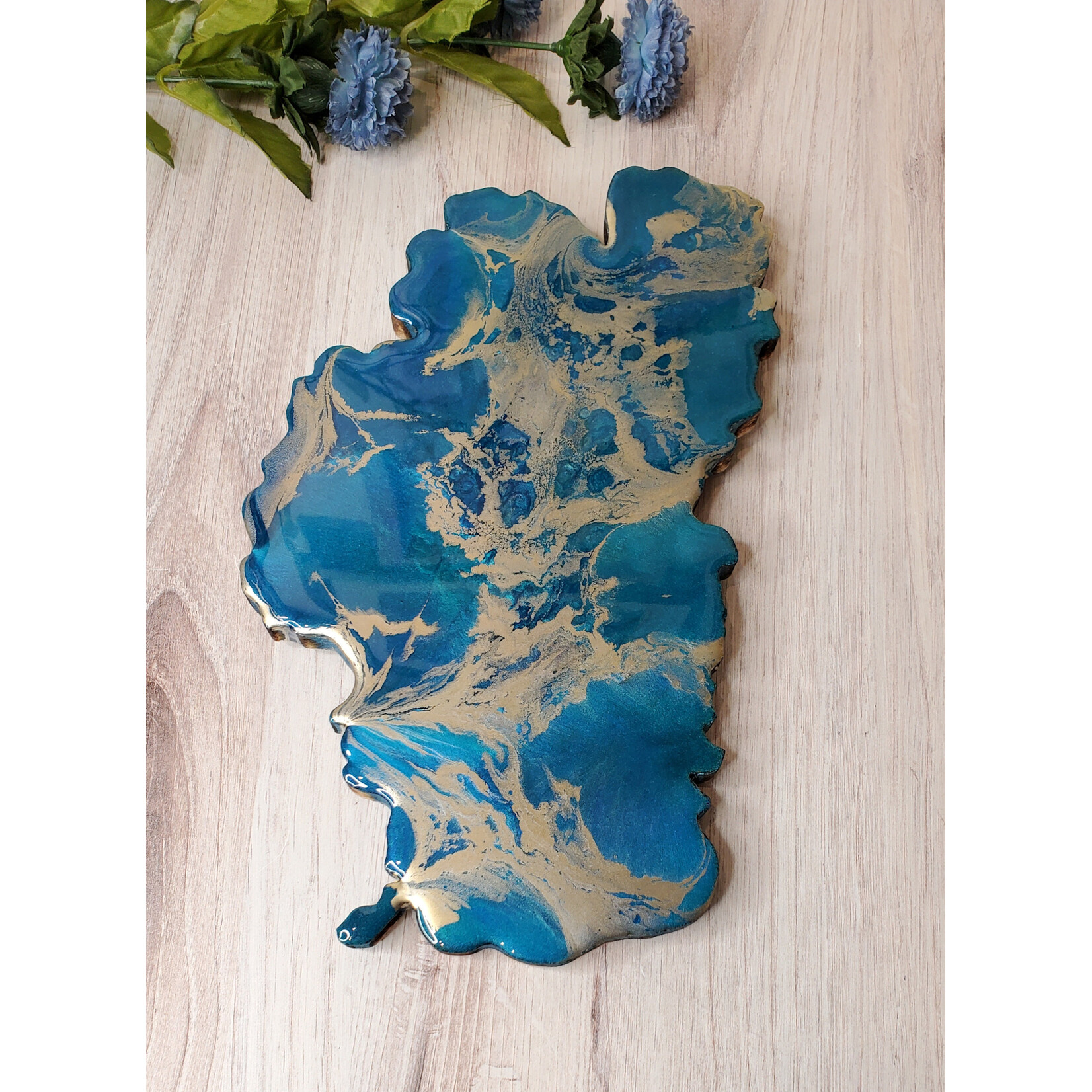 Donna Kotey Lake Tahoe Wall Hanging - Larger 11" - O/E32