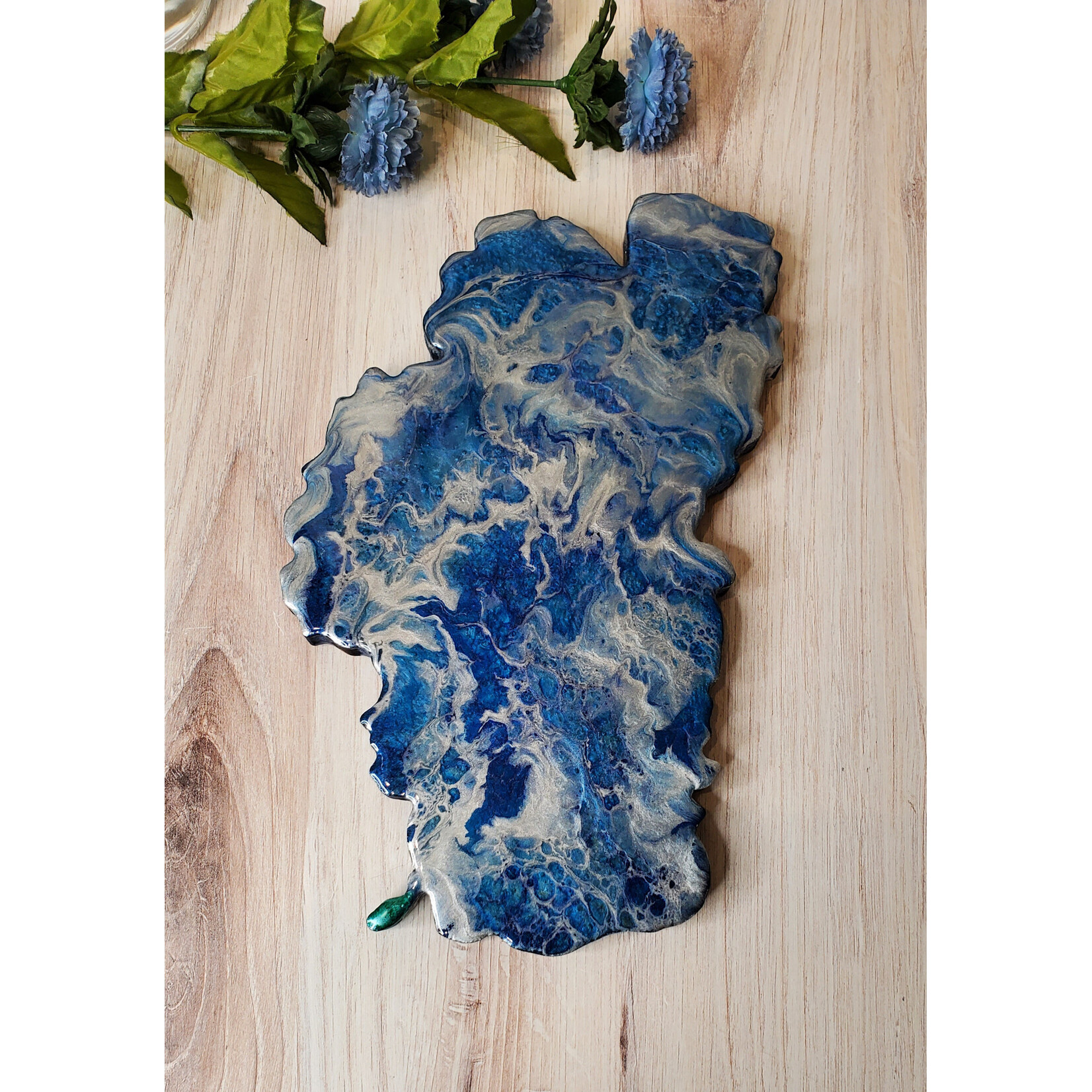 Donna Kotey Lake Tahoe Wall Hanging - Larger  11" - O/E31