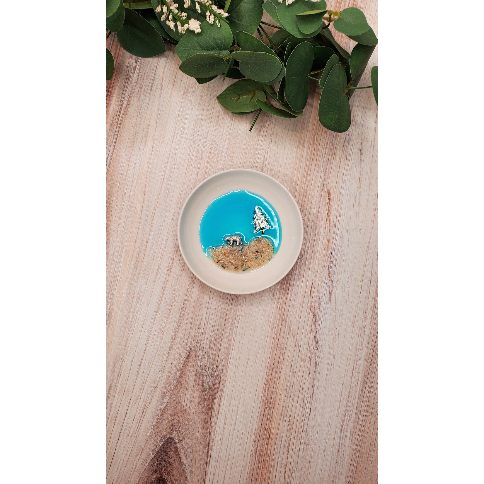 Sue Pemberton Ceramic Trinket Dish - Rounds - 4"