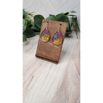 Evi Studio Botanical Earrings - Wildflower Teardrops