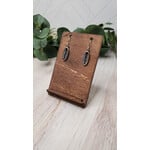 Evi Studio Stainless Steel Pine Dangly Earrings