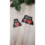 Evi Studio Bear Love Sticker