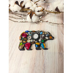 LoKo Bear Mosaic Mini Wall Art - 5x3"