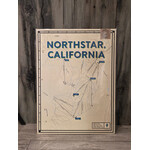 Yama Mountain Studio Northstar Ski Resport Map Poster - 18x24"