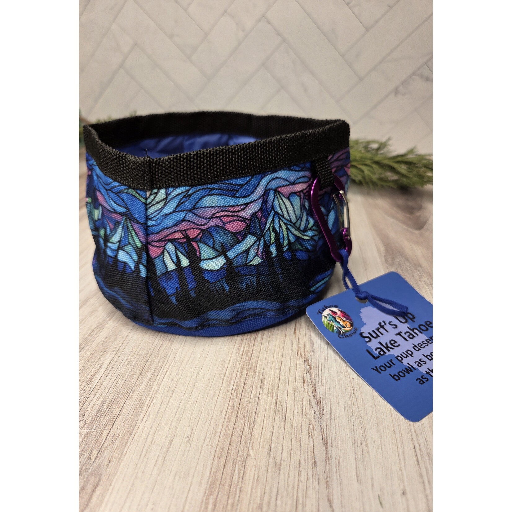 Tahoe Chews Collapsible Dog Bowl