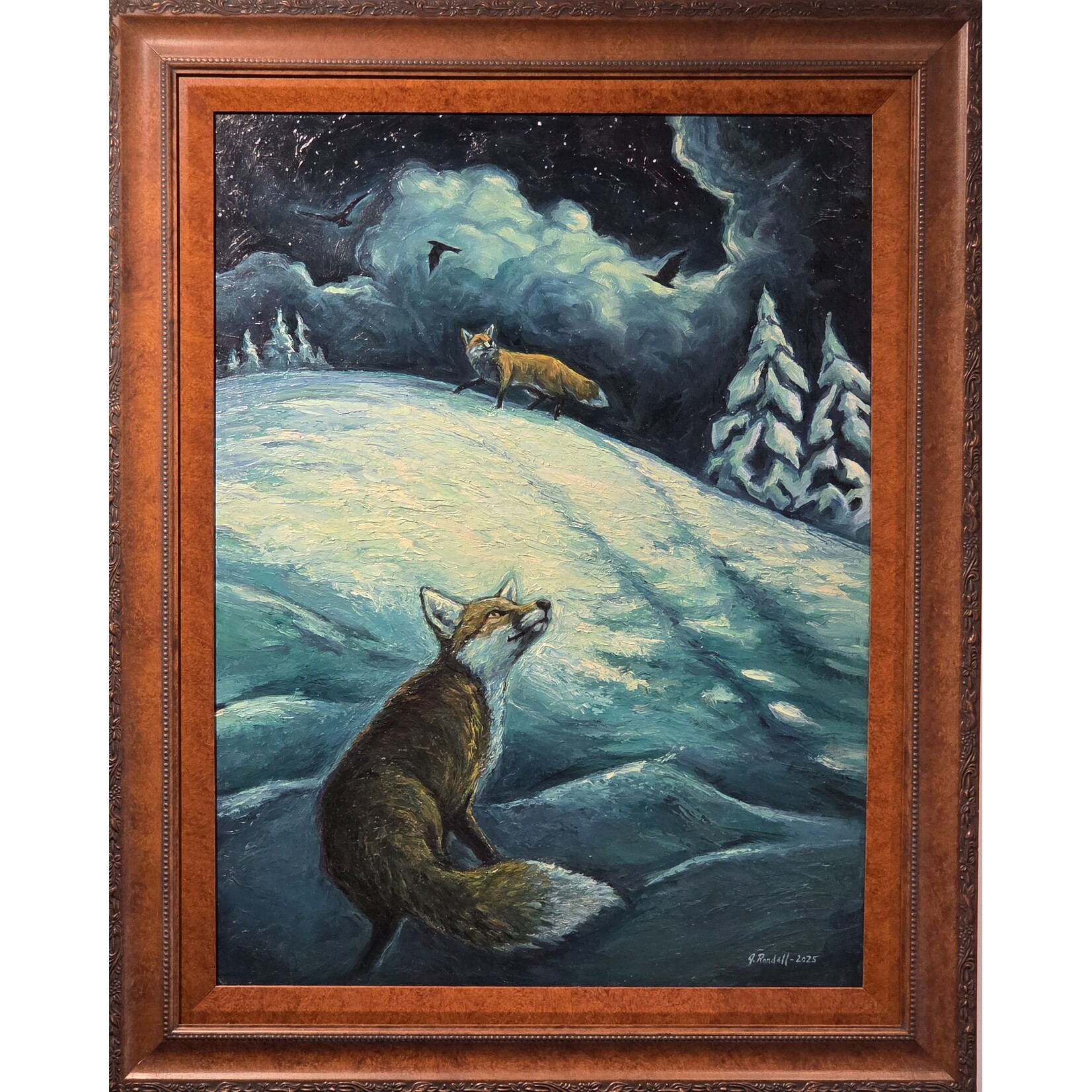 John Randall "Wayfarer's All" - original oil