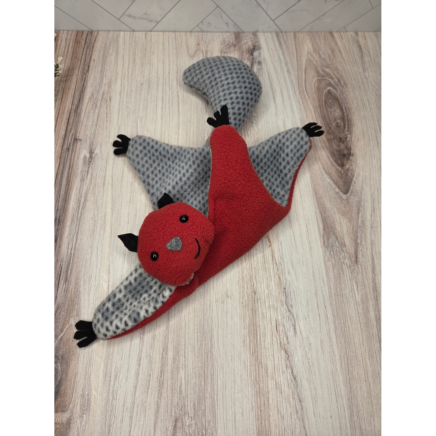 Handmade by Camille Willie the Flying Squirrel