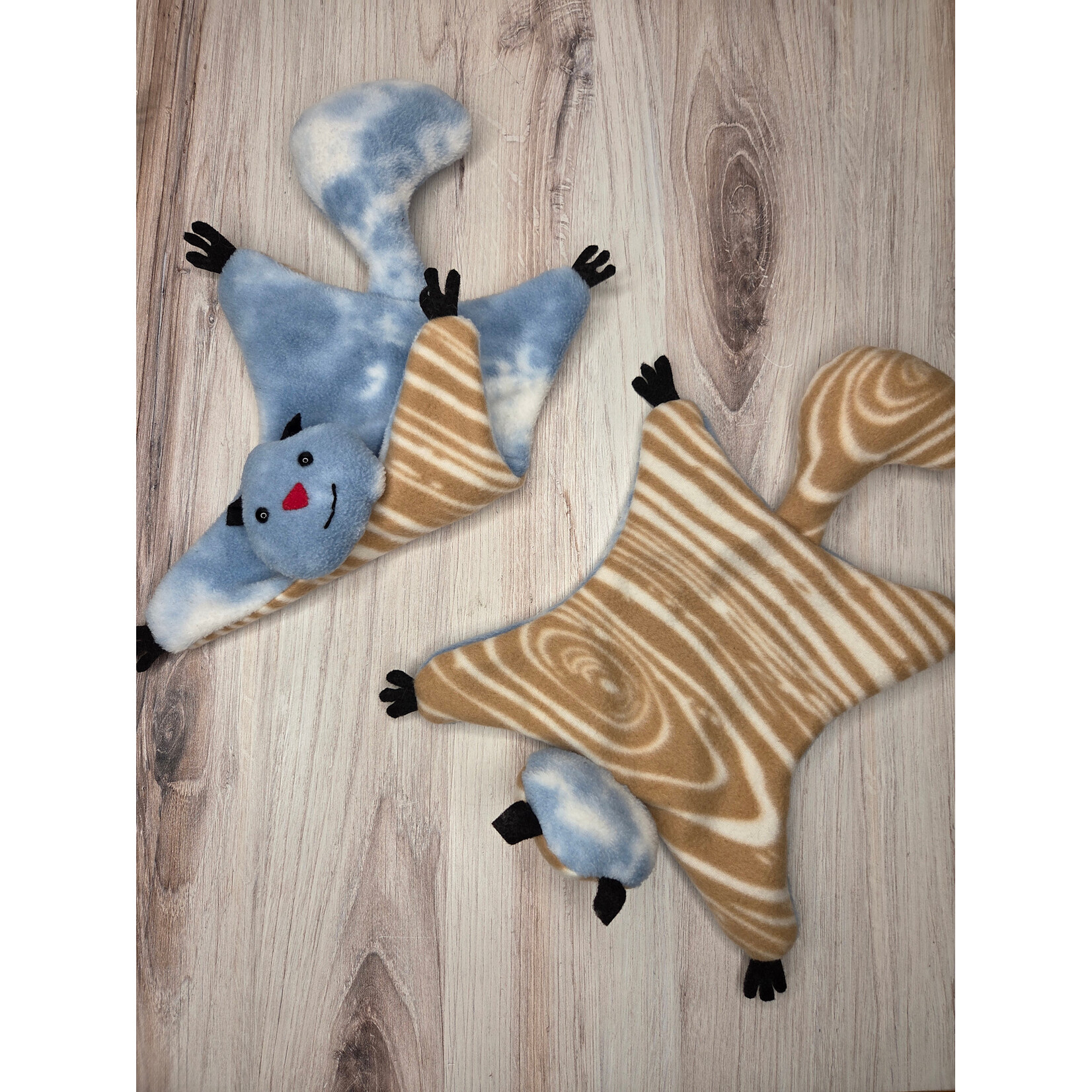 Handmade by Camille Willie the Flying Squirrel