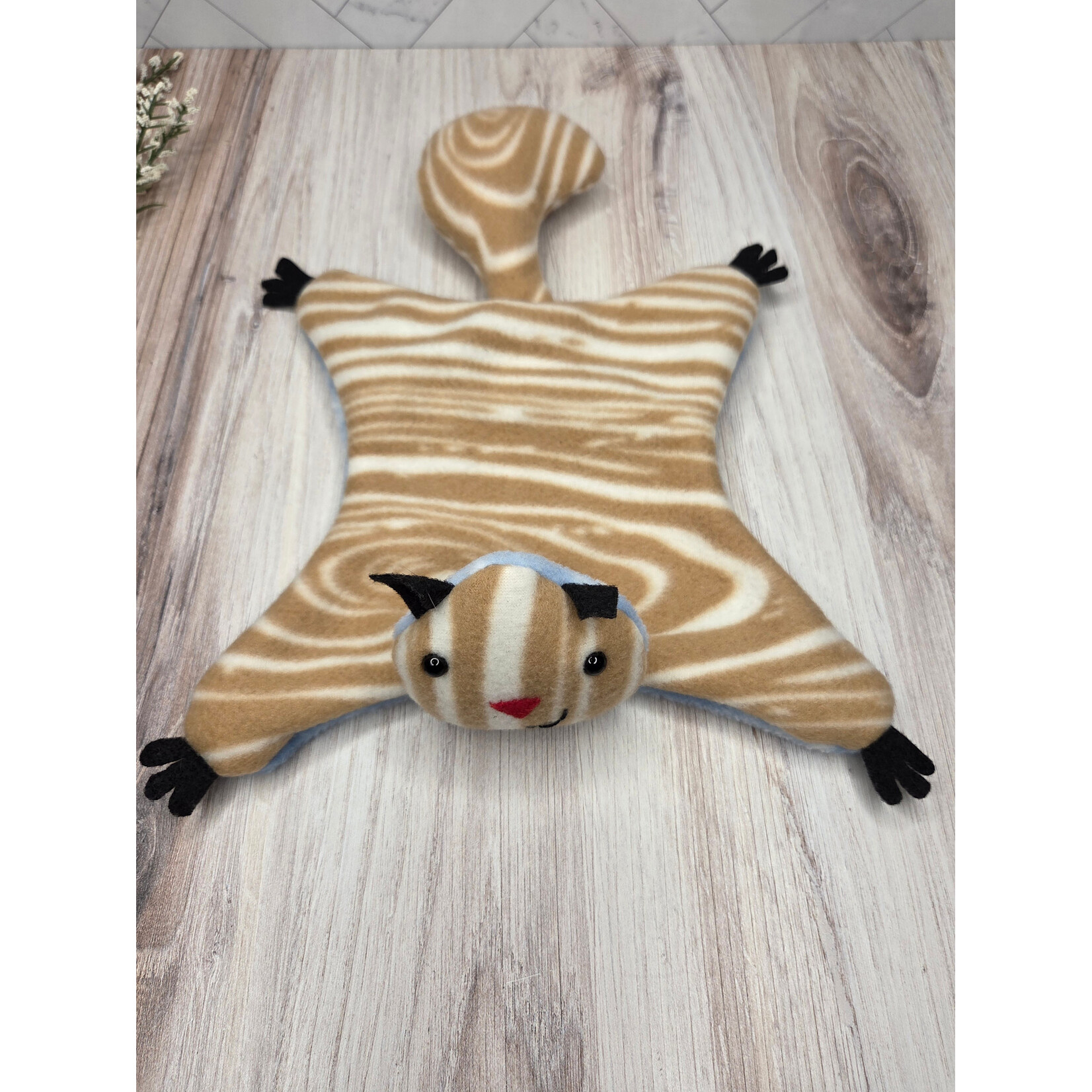 Handmade by Camille Willie the Flying Squirrel