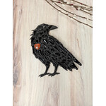 LoKo Wood & Glass Crow - small - B