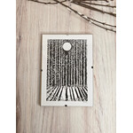 Kim Gazzaniga "Moonshadow" - framed pint - 5x7"